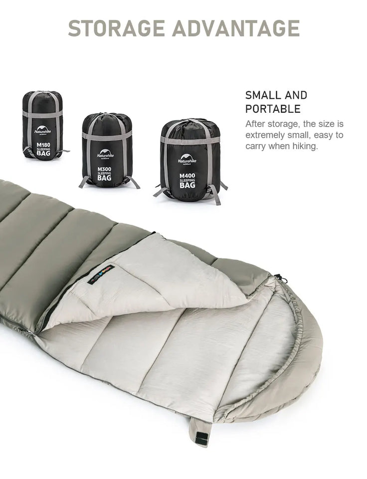 Fireside Cotton Camping Double-Zipper Sleeping Bag