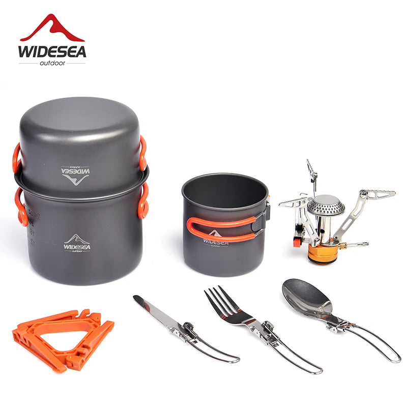 All Set Compact Camping Pot Set