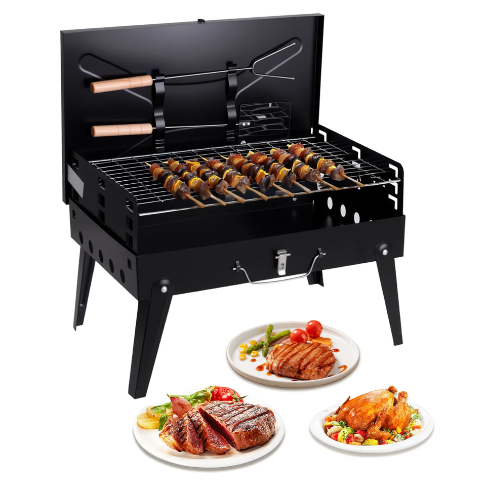 The Suitcase Charcoal Grill