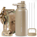 Three Ways 32oz Leakproof Insulated Bottle