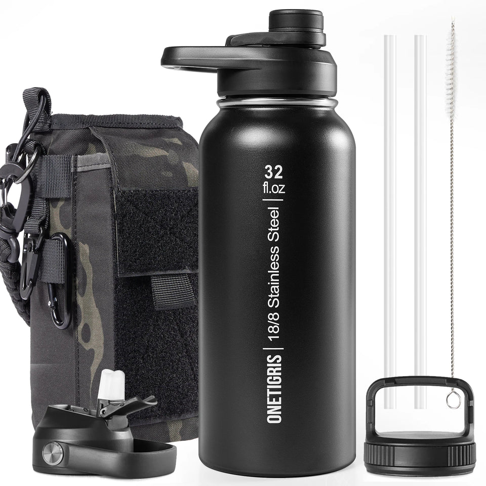 Three Ways 32oz Leakproof Insulated Bottle