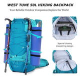 All Roads 50 Hiking Backpack with Rain Cover