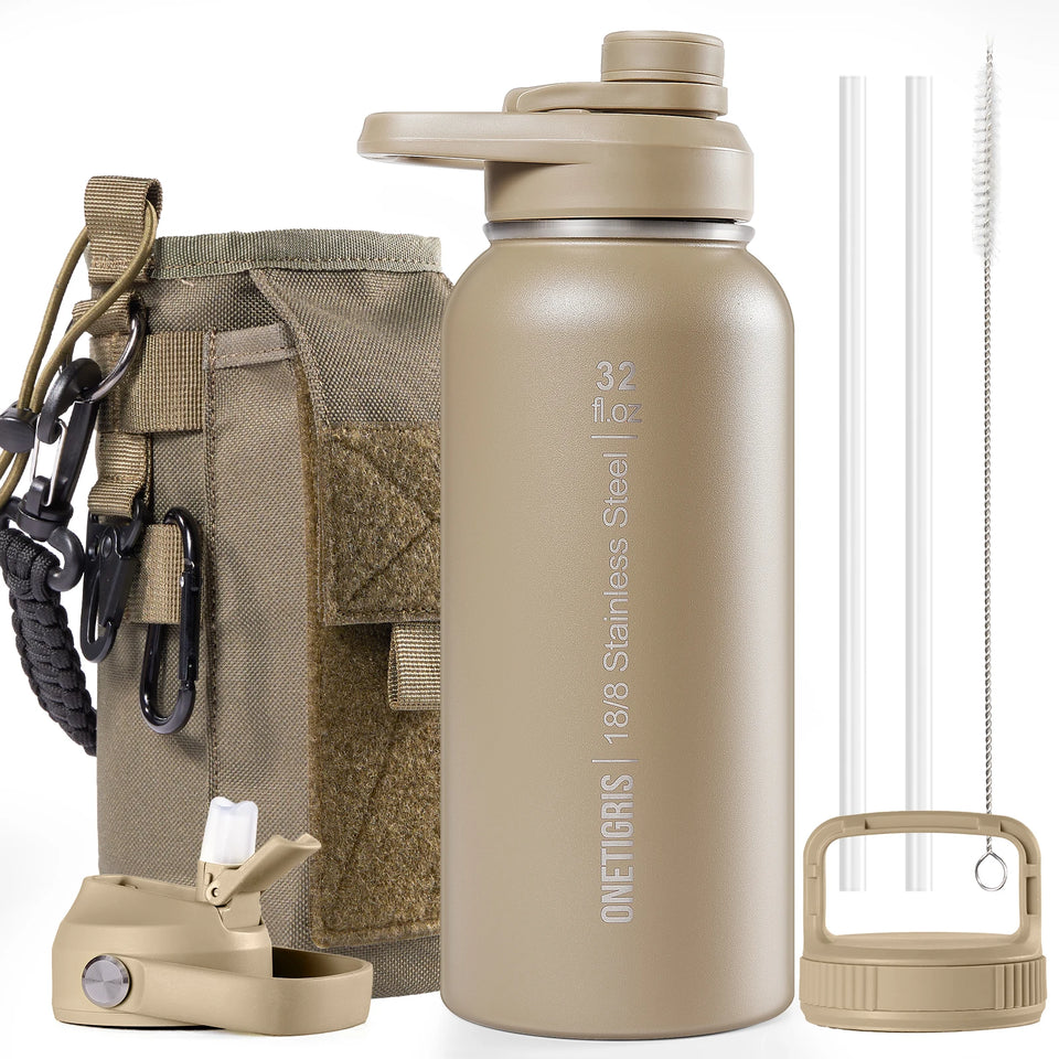 Three Ways 32oz Leakproof Insulated Bottle