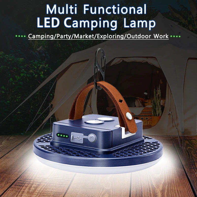 MOSLIGHTING Rechargeable Camping Light Outdoor Fishing Flashlight Tent Lantern Work Emergency Mountaineering Night Lighting LED