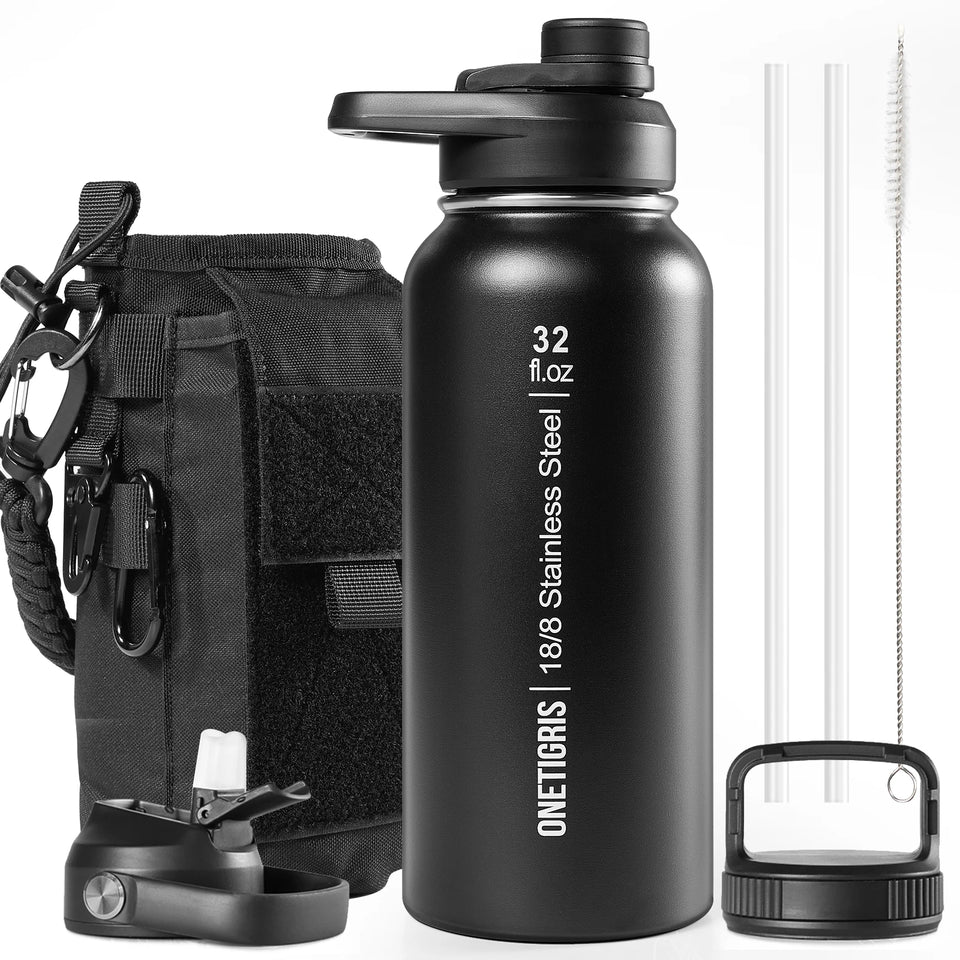 Three Ways 32oz Leakproof Insulated Bottle