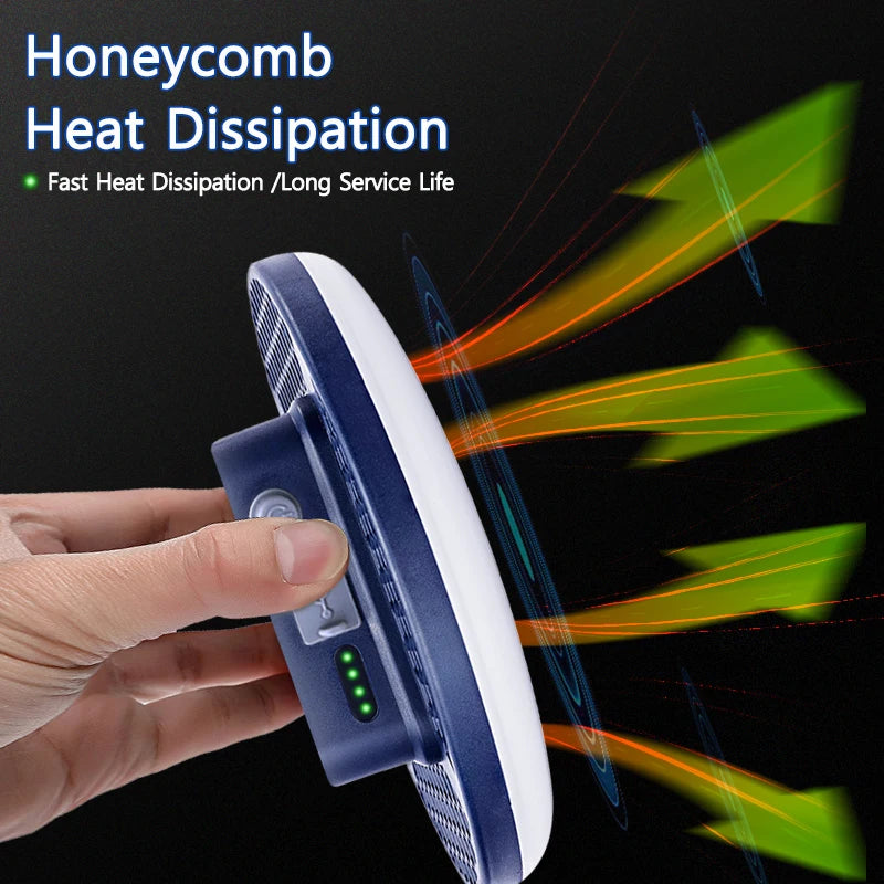 MOSLIGHTING Rechargeable Camping Light Outdoor Fishing Flashlight Tent Lantern Work Emergency Mountaineering Night Lighting LED