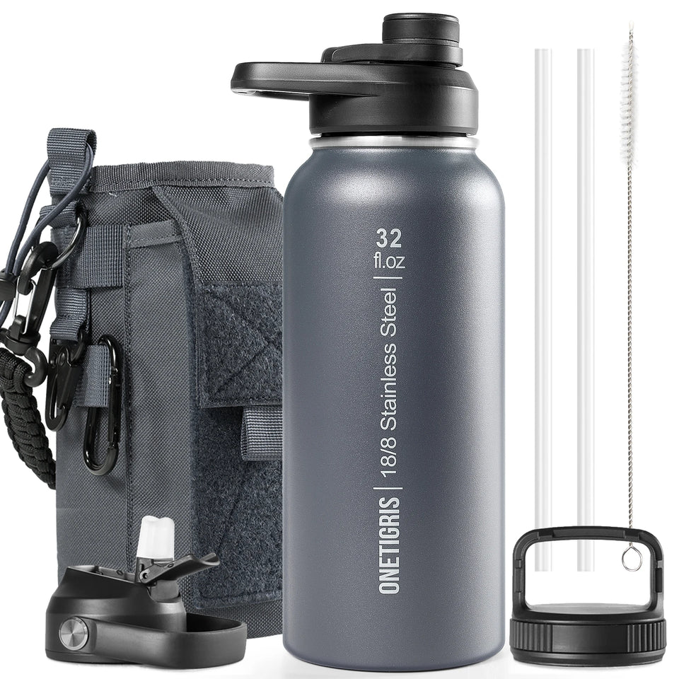 Three Ways 32oz Leakproof Insulated Bottle