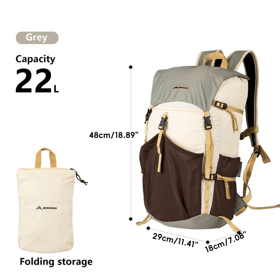 Flyweight 22 Compactable Ultralight Nylon Backpack