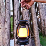 Retro Cordless 3-Mode Dimmable LED Camping Lantern