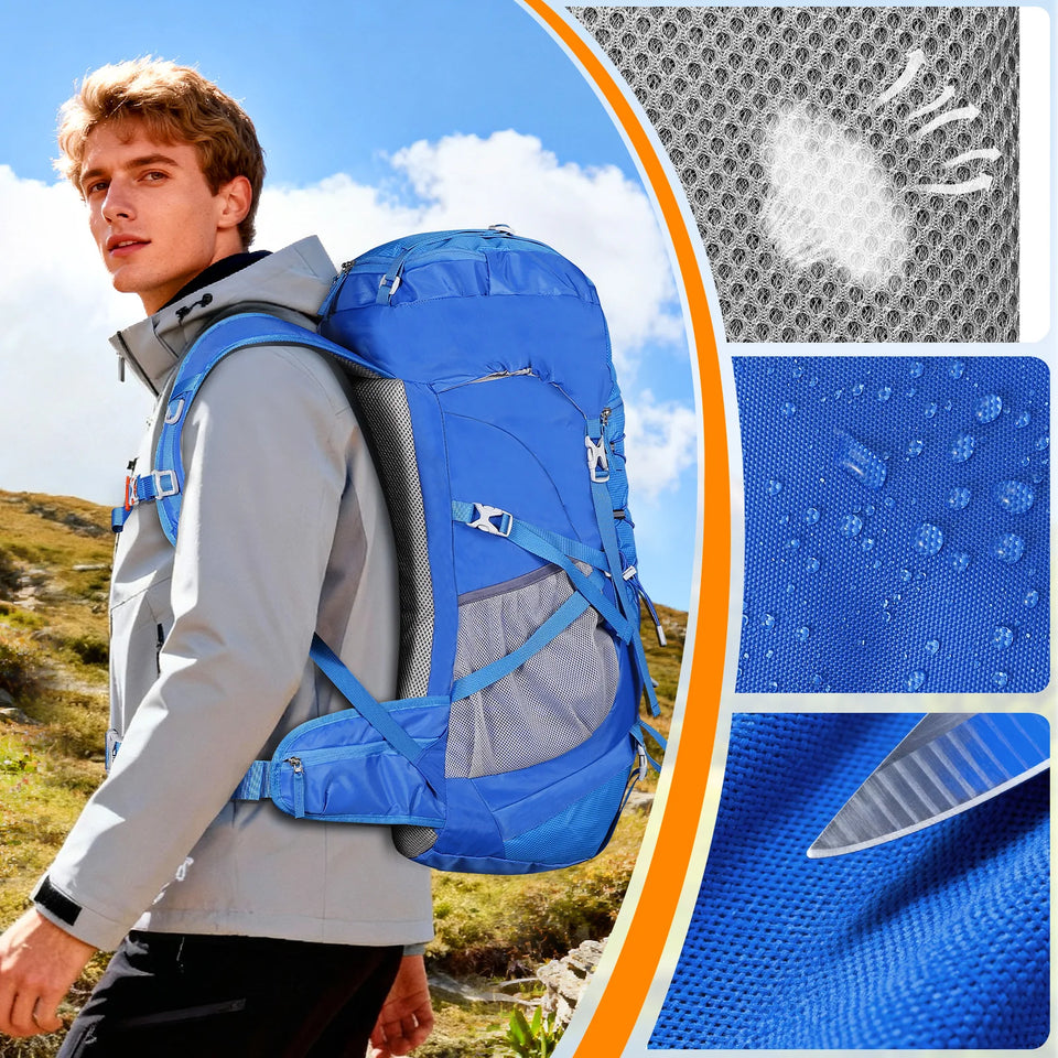 All Roads 50 Hiking Backpack with Rain Cover